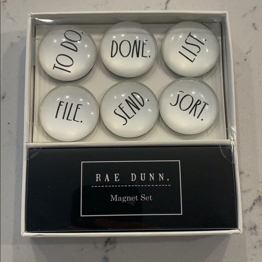 RAE DUNN Magnet Set